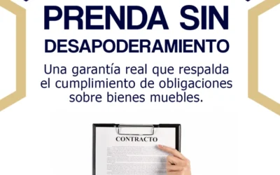 El contrato de prenda sin desapoderamiento