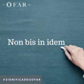 Significados OFAR – Non bis in idem