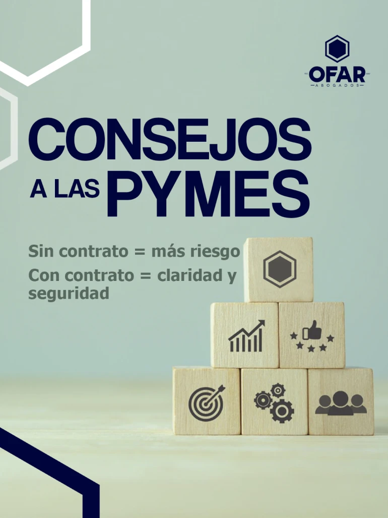 5 Consejos a las Pymes – Contrato Proveedores